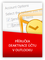 Příručka deaktivace účtu v programu Outlook